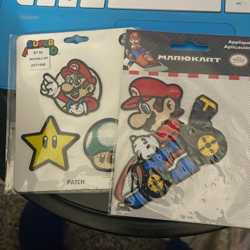 Mario Iron On